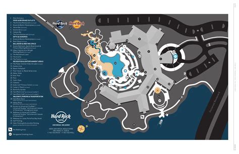 Hard rock casino biloxi mapa